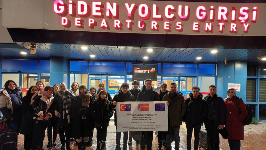 Erasmus+ Okul Eğitimi Kapsamında 2.Grup Öğrenci Hareketliliği 