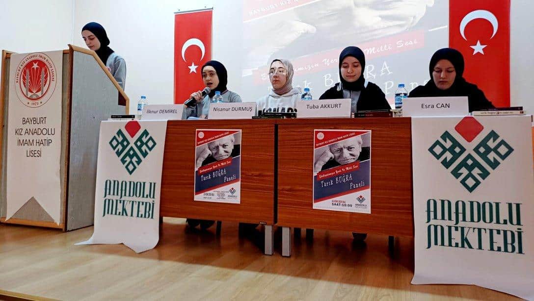 Kız Anadolu İmam Hatip Lisesinde Tarık Buğra Paneli 