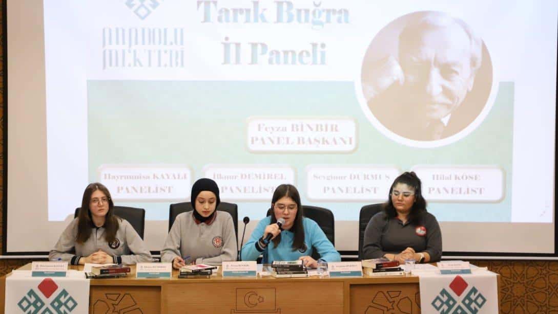 BAYBURT ANADOLU MEKTEBİ ÖĞRENCİLERİ YAZAR TARIK BUĞRA'YI ANLATTI