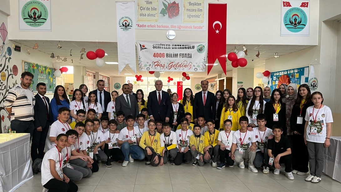 Şehitler Ortaokulu TÜBİTAK 4006 BİLİM FUARI